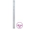 Folie solara, 5 buc., efect reflectorizant static argintiu, PVC
