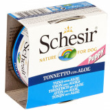 Schesir dog puppy ton cu aloe vera 150 g