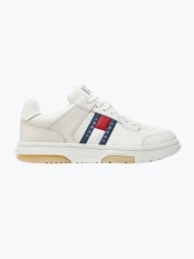 Sneakers barbati The Brooklyn Leather, EM0EM01429, Alb, 40 foto