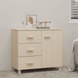 VidaXL Servantă &bdquo;HAMAR&rdquo;, maro miere, 90x40x80 cm, lemn masiv de pin