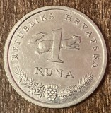 C50 - Moneda foarte veche - Croatia - 1 kuna - 2007