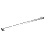 Gossi tija de sustinere pentru baie, 57,5 cm, otel inoxidabil