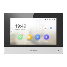 Monitor videointerfon Touch Screen TFT LCD 7 inch, conectare 2 fire, Wifi - HIKVISION DS-KH6320Y-WTE2