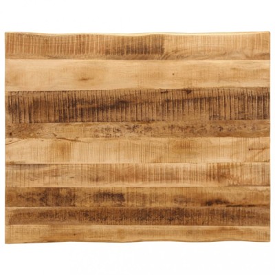 vidaXL Blat de masă contur organic 100x80x2,5 cm lemn masiv mango brut 370676 foto