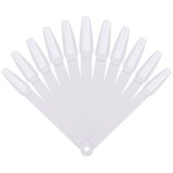 Paletar Unghii Evantai 50 de Poziții, Transparent