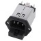 Conector Alimentare AC Soclu Tată 2A 250VAC IEC 60320