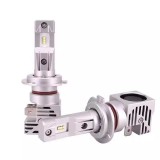 Becuri LED Auto H7 55W Canbus 6000K Alb Pur, Set M3 Slim, 10000 Lumeni, Durata 50000h, Fara Eroare Bec Ars