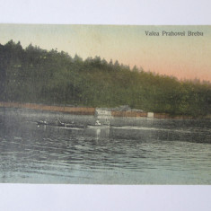 Carte poștală Brebu-Valea Prahovei,necirculată circa 1915