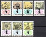 UNGARIA 1974, Sah, serie neuzată, MNH