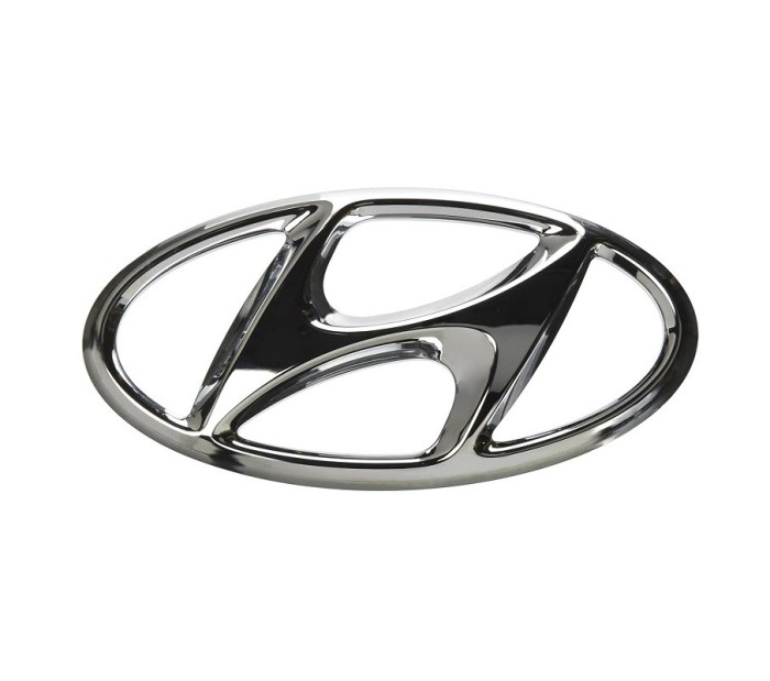 Emblema grila fata Hyundai Kona, 10.2017-09.2020, original,