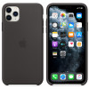 Husa Silicon Apple iPhone 11 Pro Max, Neagra MX002ZM/A
