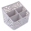 Suport Pixuri, Model Gri, Plastic, 5 Compartimente, Dimensiuni 18x15x13.5cm, Oem