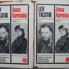 Anna Karenina (2 volume) – Lev Tolstoi (supracoperta putin uzata)
