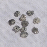 Diamant natural gri brut 4mm, Stonemania Bijou