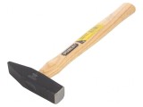 Ciocan din oțel carbon cu m&acirc;ner din lemn de frasin 300g 23mm