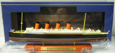 Macheta RMS Lusitania 1906 scara 1:1250 foto