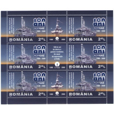 Romania 2009 - ROMGAZ - 100 de ani, bloc stampilat