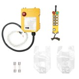Telecomanda industriala wireless Breckner Germany, 10 comenzi, 2 viteze, AC/DC 500V, 60Hz, VHF 3331 MHz, optional 4446 MHz, distanta 1500 m,