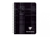 Caiet A7+ (9 x 14 cm) cu spira, 90 file, Clairefontaine