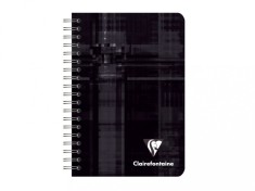 Caiet A7+ (9 x 14 cm) cu spira, 90 file, Clairefontaine