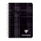 Caiet A7+ (9 x 14 cm) cu spira, 90 file, Clairefontaine