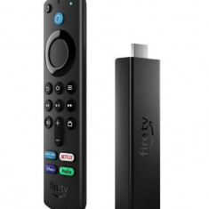 Streaming Media Player Fire TV Stick 4K 2021, Telecomanda Cu Control Voce Alexa (Negru)