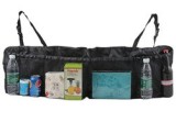 Organizator auto, curele de prindere, material textil, negru, 108x33 cm