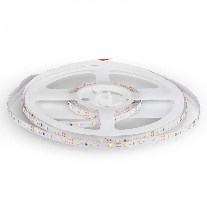 Banda LED SMD3528 V-Tac 6000K IP20 5m