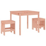 Cumpara ieftin Set bistro de gradina, 3 piese, lemn masiv douglas