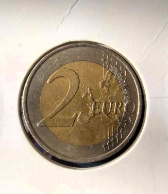 2 Euro &amp;quot;Tratado de Roma&amp;quot; 2007, Spania foto