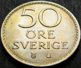 Cumpara ieftin Moneda 50 ORE- SUEDIA, anul 1965 * cod 1005, Europa