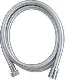 Furtun pentru dus WOWKU, argintiu cromat, plastic/PVC, 1,5 m