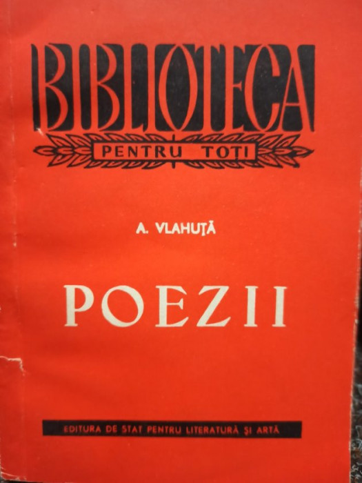 A. Vlahuta - Poezii (semnata) (1959)