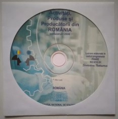 Activităţi, Produse şi Producătorii din Rom&acirc;nia 2000 [Software PC]