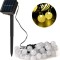 Соларна градинска инсталация 30 LED крушки топло бяло, 5 м
