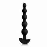 Perle vibratoare anale - B-Vibe Cinco Black