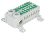 Bloc de Distribuție Verde 16 Borne