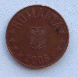Moneda Romania - 5 Bani 2006 - An rar