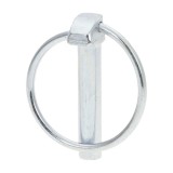 Fermag Bolt cu inel 9x43mm otel placat zinc 9 mm diametru, 43 mm lungime lucru