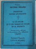Indreptar de Spovedanie - Protos. Nicodim Mandita, Editura Agapis 1994, Carte Crestinism, 64 pagini