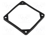Garnitură neagră pentru montare &Oslash;orif. 5mm RICHCO
