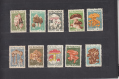 ROMANIA 1958 LP 457 CIUPERCI SERIE MNH foto