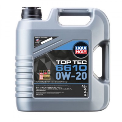 Ulei Liqui Moly Top Tec 6610 0W20 4 litri foto