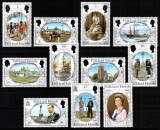 Falkland 1983, Mi #363-373**, Falkland 150 ani, corabie vapor, MNH! Cota 15 &euro;!, Regi, Nestampilat