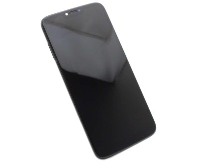 Display Motorola Moto G7 Power XT1955 cu Rama Black Negru foto