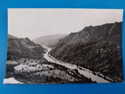 CPIB 23025 CARTE POSTALA - OLTUL SPRE CACIULATA, CIRCULATA, 1965, STAMPILE, TIMBRE foto