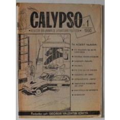 CALYPSO , REVISTA BILUNARA DE LITERATURA POLITISTA , NUMARUL 1 , 1990