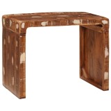 vidaXL Masă laterală 60 x 35 x 46 cm Lemn recuperat solid