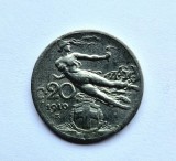 Italia _ 20 Centesimi 1920 _ km # 44