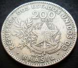 Cumpara ieftin Moneda istorica 200 REIS - BRAZILIA, anul 1901 * cod 664, America Centrala si de Sud